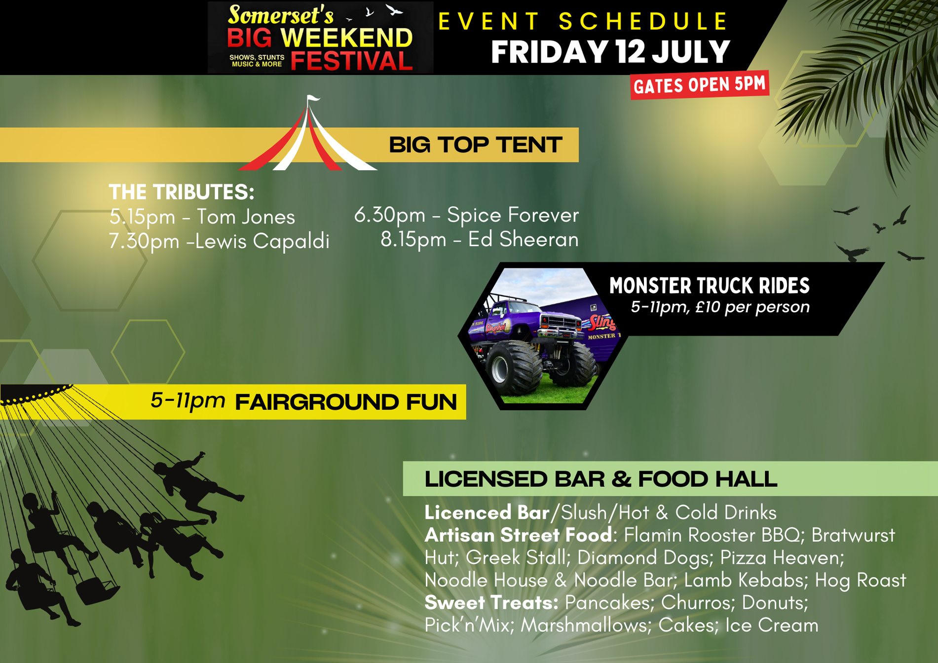 Friday lineup Friday lineup